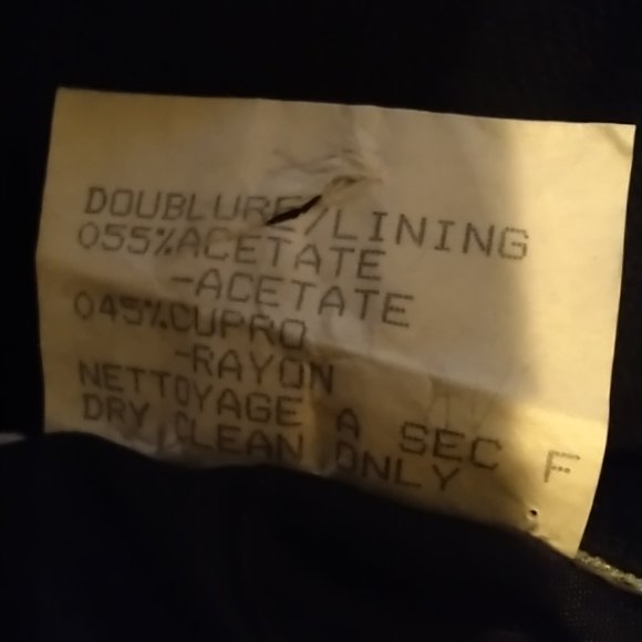 Saint Laurent Rive Gauche Black Pencil Skirt - Picture 6 of 7